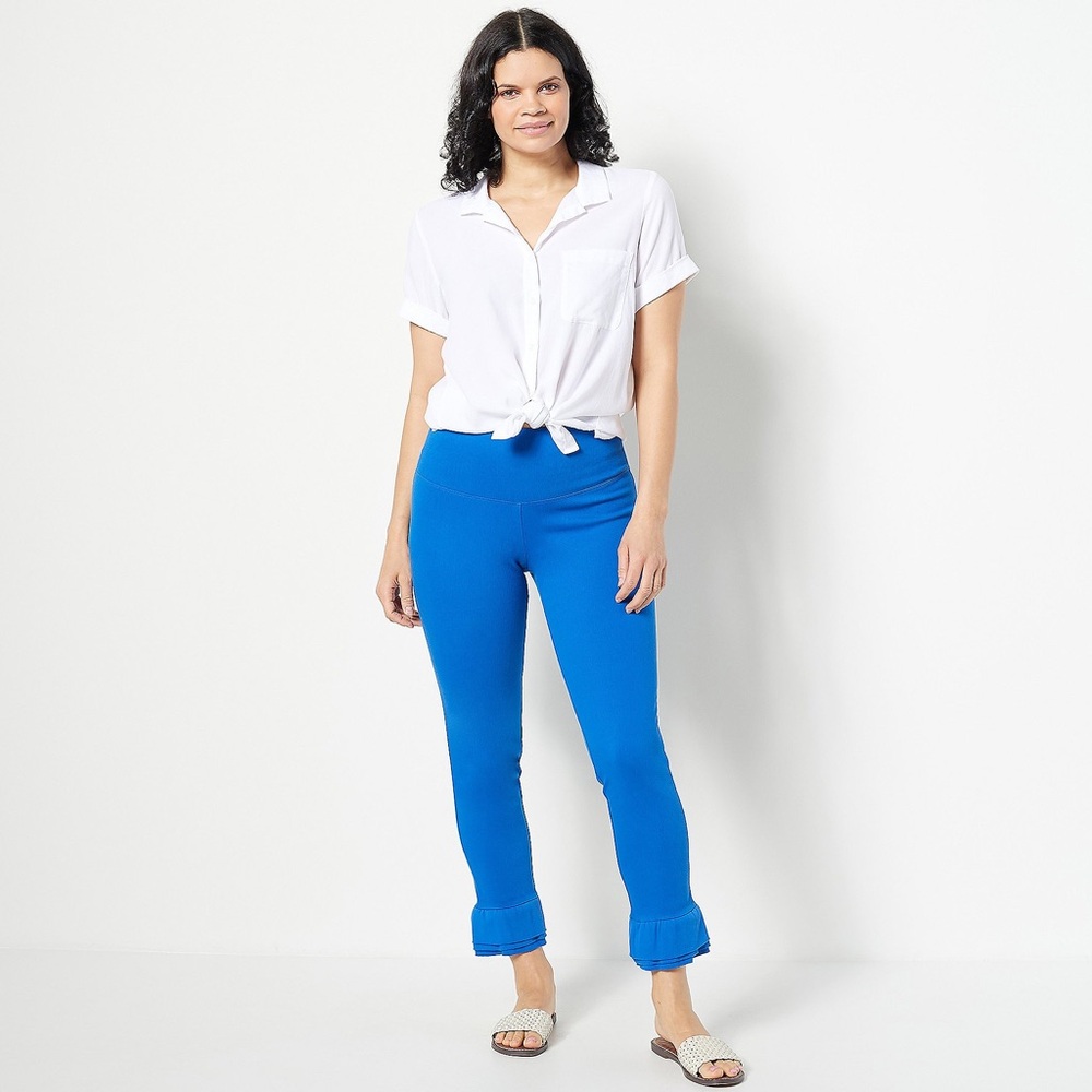 Women with Control Prime Stretch Pants Blue Quartz New